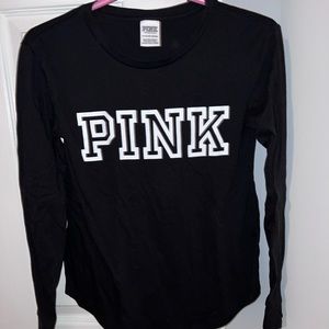 VS PINK LONG SLEEVE TEE
